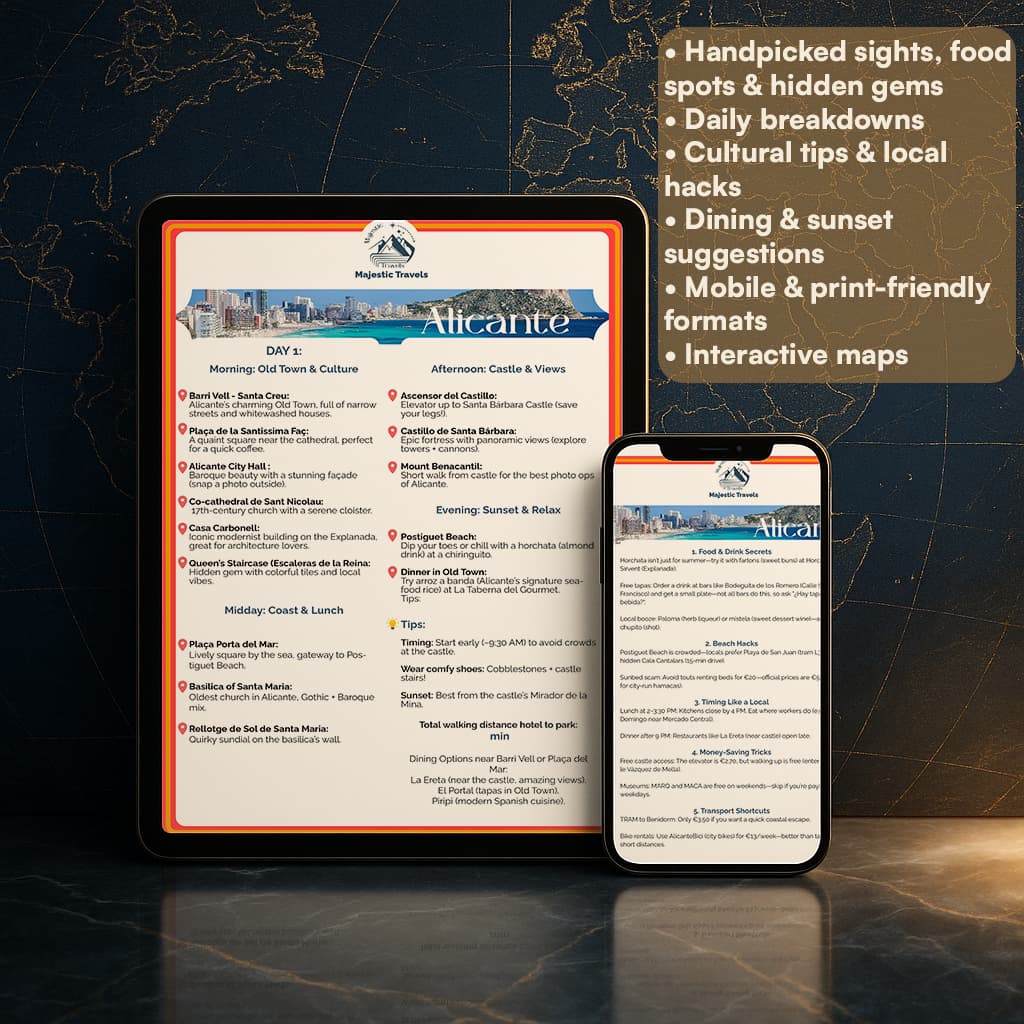 PREMIUM personalized short trip itinerary (1-4 days)