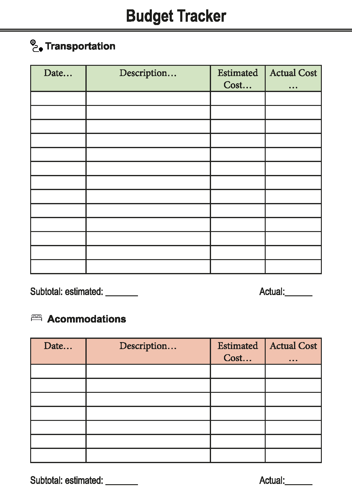 💰 Budget Tracker